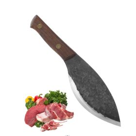 Meat Cleaver Knife-Japanese Butcher Knife Meat Cutting-Professional Chef Knife High Carbon Stainless Steel With Ergonomic Handle- Ultra Sharp Kitchen (Option: Butcher Knife)